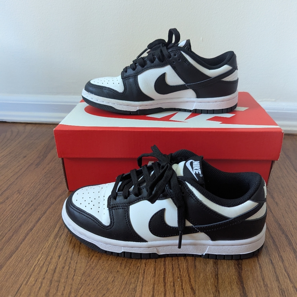 NIKE Dunk Low Retro Sneakers (Size 5)